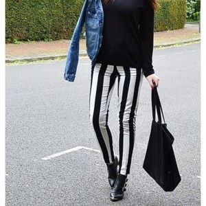 H&M pinstripe pants